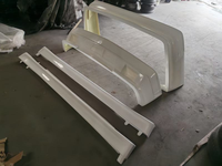 Kit de Carrocería Ancha para Mercedes-Benz W124 203, Dos y Cuatro Puertas, Parachoques Delantero y Trasero Mejorados, Faldones Laterales