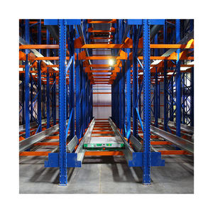 Entrepôt étagères mentales stockage industriel palette radio navette intensive rayonnage automatique - Product Image 1