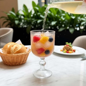 Verres à eau vintage robustes en gros, gobelets, verres à cocktail, verres à jus, verres à vin pour mariage, restaurant, fête - Product Image 4