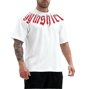 เสื้อยืดคุณภาพสูง พรีเมียม เนื้อผ้าหนา พิมพ์ลายทันสมัย สินค้ามาใหม่ ออกแบบโลโก้ได้ตามต้องการ ทรงโอเวอร์ไซส์ คอเต่า สำหรับใส่ในโอกาสทางการ - Product Image 1
