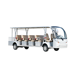 Voiturette de golf électrique 8 places à faible taux de défaillance, moteur AC 5KW, construction en acier, CE personnalisé blanc - Product Image 2