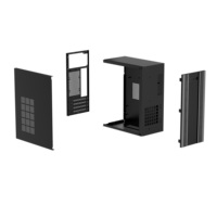 Boîtier de PC de bureau horizontal de taille moyenne en matériau SPCC, prix d'usine, vente en gros, personnalisable, pour ordinateur Micro ATX