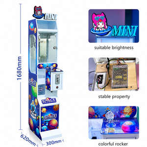 Mega Mini Claw <strong>Machine</strong> Small Toys Crane Vending Arcade Prizes Doll Gift Candy Coin Operated <strong>Game</strong> <strong>Machine</strong> With Bill Acceptor - Product Image 2