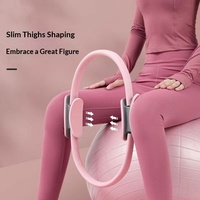 Nouveau Set de 9 Pièces Anneau de Pilates et Ballon avec 5 Sangles de Résistance pour Entraînement à Domicile