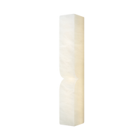 Lampe murale nordique moderne de luxe personnalisée avec alabâtre naturel espagnol pour salon, chambre, chevet, couloir, escalier