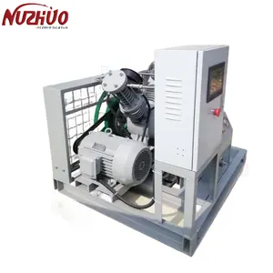 NUZHUO 2024 Factory Wholesale Oxygen Compressor Self-lubricating Oil Free O2 N2 Compressor Booster