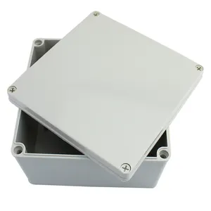 Outdoor Square Cable TV Junction Box for Electrics Enclosure Ip67 Sealed Plastic Custom Waterproof Wire Housing