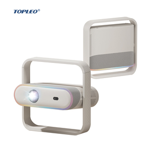 Mini <span class=keywords><strong>projecteur</strong></span> Topleo Allwinner H727 Android 14 avec mise au point automatique, correction trapézoïdale, Bluetooth, HD 1080P, <span class=keywords><strong>projecteur</strong></span> intelligent - Product Image 1