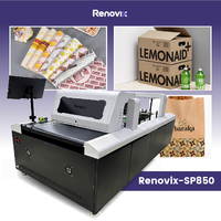 Renovix Digitaler Kartondrucker Vollautomatische Maschine zum Bedrucken von Pappbechern Single-Pass-Drucker für Papierbecher-Fächer