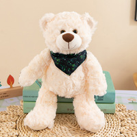 Ours en peluche avec fleurs, cadeau de couple en forme de cœur, rembourrage en coton PP, 31cm-50cm, vente en gros
