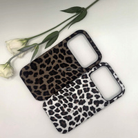 Nouvelle coque de téléphone portable RUIZHILONG à motif léopard, design sportif, antichoc, PC+PU, prix d'usine pour 17 Pro Max/AIR/16/15/14