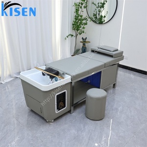 Kisen Compact Portable Shampoo Chair No Plumbing Needed Includes Water Circulation and Head Spa Functions <b>for</b> Small Salons - Product Image 6