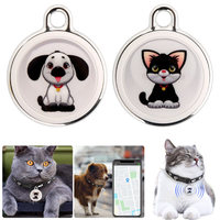 Collier de traqueur GPS intelligent pour animaux de compagnie, localisateur d'alarme anti-perte étanche sans fil pour enfants et animaux de compagnie
