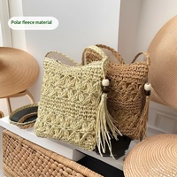 Sac bandoulière mini pour téléphone en tissu ajouré pour femme, sac à main portable à une épaule au design chic pour la mode décontractée estivale