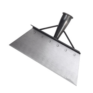 Hongrui Multi-purpose Cement Shovel Manganese Steel Thickened <b>Garden</b> Agricultural Household Outdoor Hoe - Product Image 1