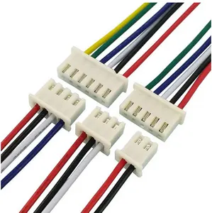 Faisceau de câblage automobile JST xh 2.54mm 2 3 4 5 6 broches connecteur câble et faisceaux