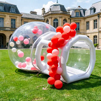 Dôme à bulles gonflable transparent en PVC de 13 pieds/4 mètres pour événements et fêtes en plein air