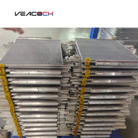 Condensador de Microcanalones de Aluminio - Densidad de Aletas Personalizada (4-12 FPI) para Bombas de Calor y Refrigeración en Procesamiento de Alimentos