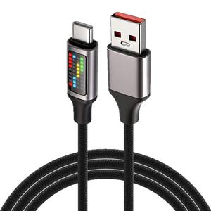 Cable de Carga Rápida de 60W con Micro USB Tipo-C para <span class=keywords><strong>iPhone</strong></span> <span class=keywords><strong>y</strong></span> Teléfonos Móviles <span class=keywords><strong>Samsung</strong></span>, Cable Cargador USB - Product Image 5