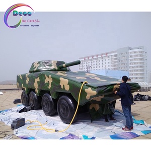 Tank publicitaire gonflable, modèle <span class=keywords><strong>Panzer</strong></span> durable pour la publicité extérieure - Product Image 2