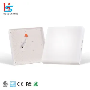 Kualitas Terbaik Kecerahan Tinggi Putih Hangat 15X15 Cm Persegi Bulat Dimmable Led Plastik Permukaan Panel Cahaya 15W