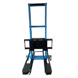2025 Hot Sale 1ton 1.8m Portable Self Loading Forklift Semi-electric Stacker - Product Image 4