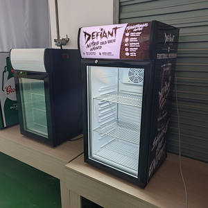 80L Mini Bar tezgah içecek bira şişe soğutucu buzdolabı - Product Image 4