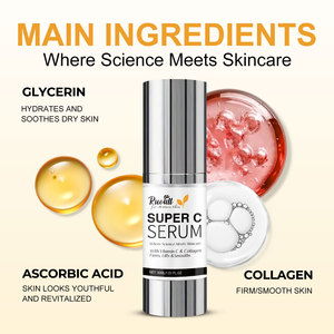 Accept Custom and OEM 50ml Vitamin C <strong>Face</strong> <strong>Cream</strong> Collagen Firming and Lifting Anti Whitening VC <strong>Face</strong> Moisturizer - Product Image 5