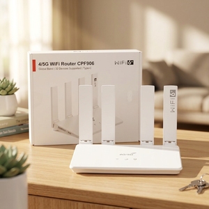 Routeur WiFi 4G LTE débloqué haute vitesse 300 Mbps, CPE sans fil avec emplacement SIM, 4 antennes externes, bande Asie, routeur WiFi 4G - Product Image 3