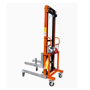 Máquina elevadora eléctrica pequeña de 200Kg para instalación de tubería contra incendios, Control remoto, polipasto de cuerda de alambre de <span class=keywords><strong>10M</strong></span>, apilador de elevación de tubería contra incendios - Product Image 6