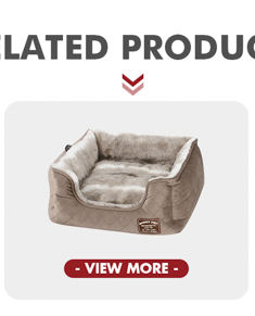Hot Selling Luxus Plüsch quadratisches Haustier bett Selbst wärmendes Bett für Haustiere für Winter Haustier Hunde bett Wasch bar - Product Image 6
