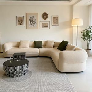 Sofá Esquinero Moderno Minimalista <span class=keywords><strong>Bob</strong></span>-Ball, Sofá de Negociación para Sala de Estar, Oficina, Salón de Belleza, Tienda de Ropa - Product Image 1