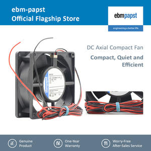 ebmpapst 3312U 3312 92*92*32mm <b>12V</b> 9cm 2.4W 0.235A 3000RPM 78m3/h Ball Bearing IP68 Waterproof Cabinet Axial Cooling <b>Fan</b> - Product Image 2