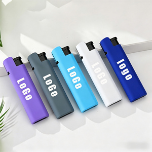 Briquet coupe-vent rechargeable à gaz, <span class=keywords><strong>flamme</strong></span> jet, pour cigarettes, torche, en plastique, en gros, avec boîte de présentation - Product Image 2