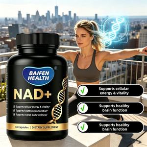 Cápsulas de NAD+ de Marca Privada OEM/ODM, Apoyo Energético Celular, Función Cerebral, Antienvejecimiento Diario, Apoyo Inmunológico, Bienestar para Adultos - Product Image 2