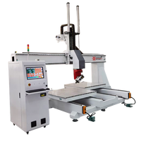 Meilleure machine de fraisage CNC à 5 axes à double table, usine de Chine, bon prix