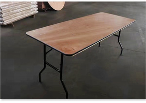 Venta al por mayor <span class=keywords><strong>de</strong></span> alquiler barato al aire libre blanco portátil fiesta comedor largo 6 pies <span class=keywords><strong>mesas</strong></span> <span class=keywords><strong>y</strong></span> <span class=keywords><strong>sillas</strong></span> plegables <span class=keywords><strong>de</strong></span> plástico para eventos - Product Image 3