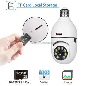1080P E27 giữ đèn tự động theo dõi máy ảnh không dây đầy đủ màu sắc tầm nhìn ban đêm <span class=keywords><strong>CCTV</strong></span> an ninh wifi máy ảnh 3MP Bóng đèn máy ảnh - Product Image 6