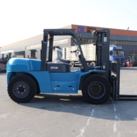 Chariot élévateur diesel Qingcha 8T, garantie de 2 ans, chariot élévateur diesel robuste CPCD80