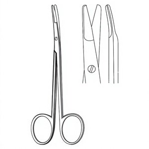 Tijeras Kilner de 20 cm (8 Pulgadas), Curvas, Estándar, Quirúrgicas, para Corte de Precisión y Procedimientos Médicos Generales - Product Image 1