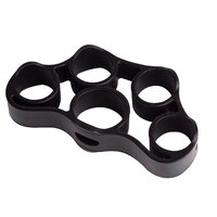 Caoutchouc Corde Poitrine Développeur Équipement de Fitness 2PC Bandes de Résistance des Doigts Caoutchouc Gencives Formation Stretch Exercice Bande Élastique