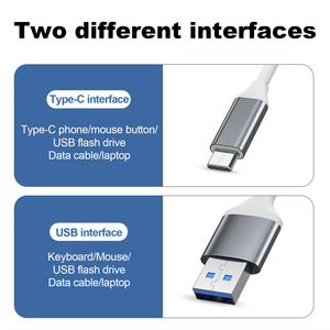Многопортовый <span class=keywords><strong>USB</strong></span>-C концентратор (хаб) 3.0 из алюминиевого сплава, 3/4 порта, для MacBook Pro 13/15, Air, Mi Pro и ПК, с поддержкой OTG - Product Image 2