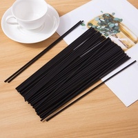 Bâtonnets diffuseurs de parfum en fibre sans flamme, longue durée, pour intérieur, avec parfum floral
