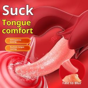 Lengua baile Amor canción 10 frecuencias vibrador juguetes sexuales masturbación femenina utensilios pene masaje palo 1 unid/caja - Product Image 1