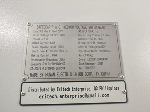 34.5kV SF6 Gas Insulated Switchgear RMU LBS + CB Ring Main Unit +2LBS 2CB - Product Image 2