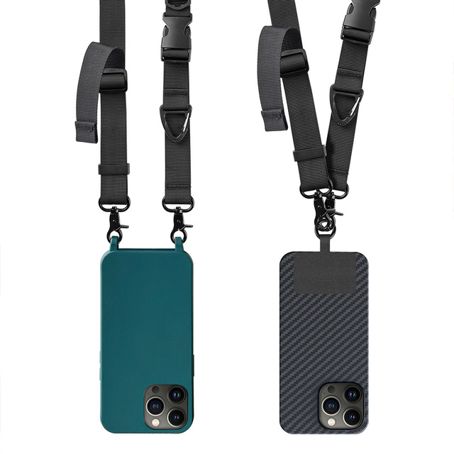 Adjustable Long Neck Strap Crossbody Lanyard for Mobile Devices for Cell Phones Bags Key Chains Card Holders