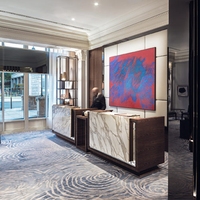 Tapis d'hôtel personnalisé en nylon imprimé pour couloirs ou chambres d'hôtels cinq étoiles