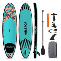 Planche à pagaie gonflable OEM pour service de location en station balnéaire, 320*81*15CM, pour stand de concession en port