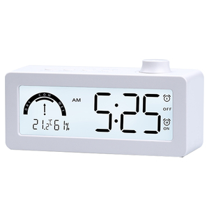 Hot Draadloze Digitale Tafel Bureau Wekker Thermometer Hygrometer Buiten Sensor Weer Forcast <span class=keywords><strong>Station</strong></span> Klok - Product Image 1