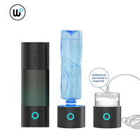 Inhalateur d'hydrogène WOPIN SPE PEM Technology, bouteille d'eau hydrogénée portable en acier inoxydable pour voiture et camping-car, prise en charge espagnole, 230 ml